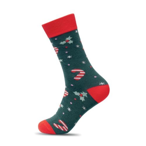 Kerstsokken Candy 38-42 groen