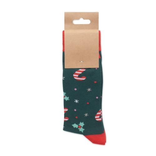 Kerstsokken Candy 38-42 groen