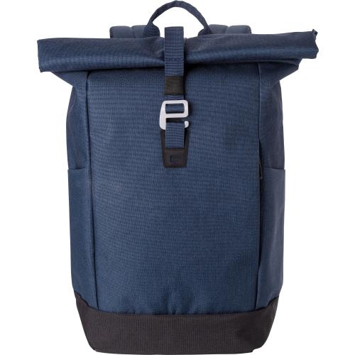Polyester rolsluiting rugzak Oberon blauw