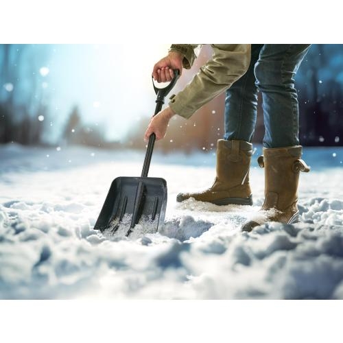 PP sneeuwschep Zaya zwart
