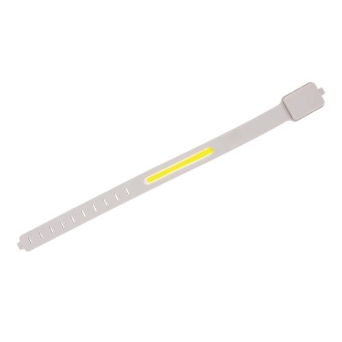 Rplastic oplaadbaar LED looplampje grijs
