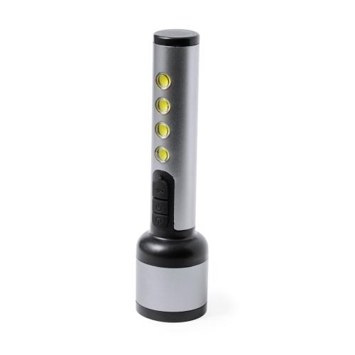 Krachtige COB-zaklamp Eterial zwart