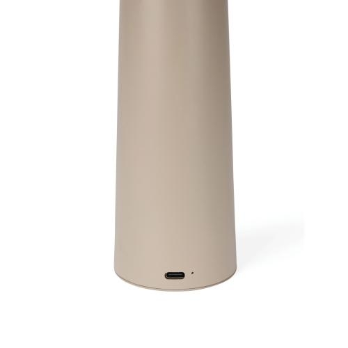 Oplaadbare touch-tafellamp Avery greige