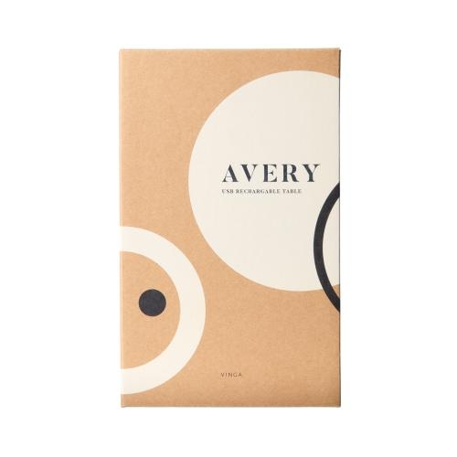 Oplaadbare touch-tafellamp Avery greige