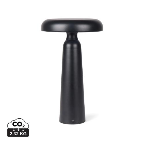 Oplaadbare touch-tafellamp Avery zwart