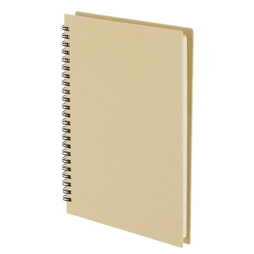 Notitieboek met maandplanner Celik naturel