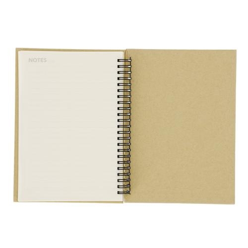 Notitieboek met maandplanner Celik naturel