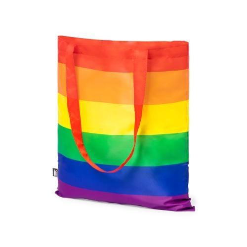Polyester RPET-tas regenboog rainbow