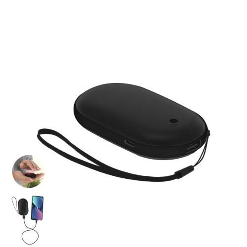 Powerbank handwarmer Geax zwart