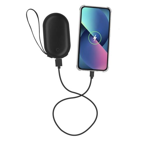Powerbank handwarmer Geax zwart