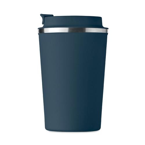 Dubbelwandige rvs drinkbeker Brace navy