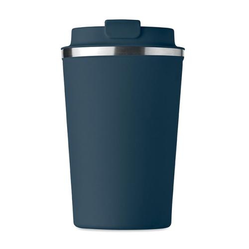 Dubbelwandige rvs drinkbeker Brace navy