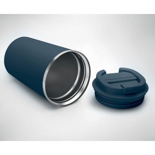Dubbelwandige rvs drinkbeker Brace navy