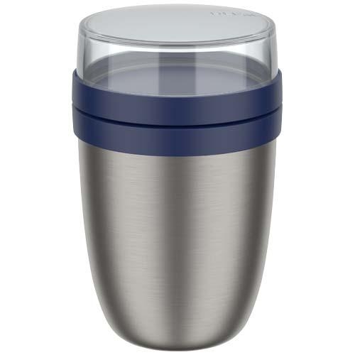 Mepal Ellipse 500+200 ml geïsoleerde lunchpot 2.0 helder blauw