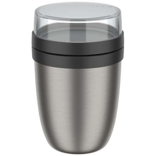 Mepal Ellipse 500+200 ml geïsoleerde lunchpot 2.0 zwart
