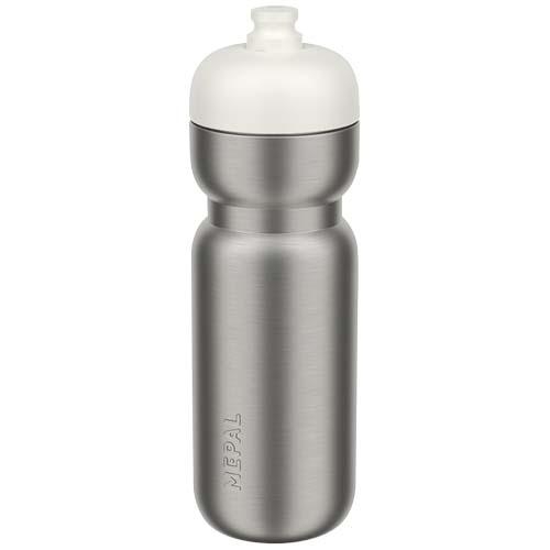 Mepal Pull rvs sportfles 800 ml wit