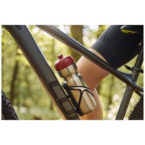 Mepal Pull rvs sportfles 800 ml wit