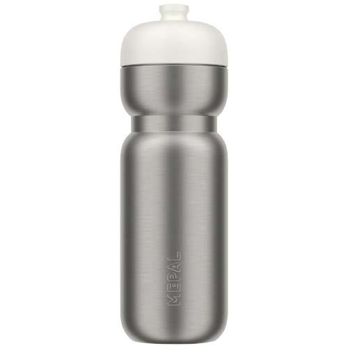 Mepal Pull rvs sportfles 800 ml wit