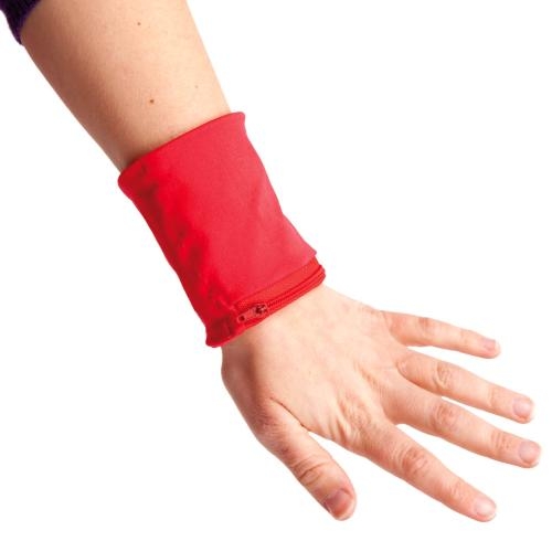 Polsportemonnee rood