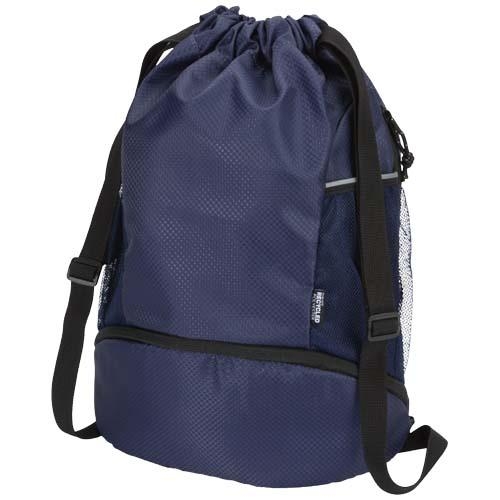 Nomad sporttas met bodemvak navy
