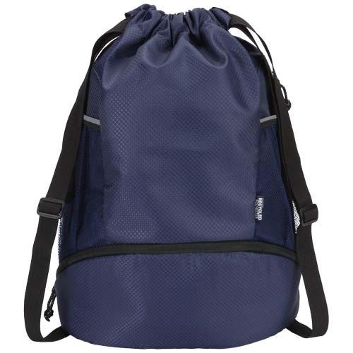 Nomad sporttas met bodemvak navy