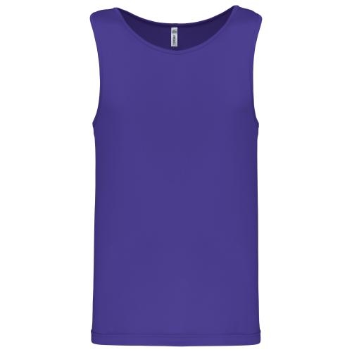 Sporttop sneldrogend Pro-Act heren violet,3xl