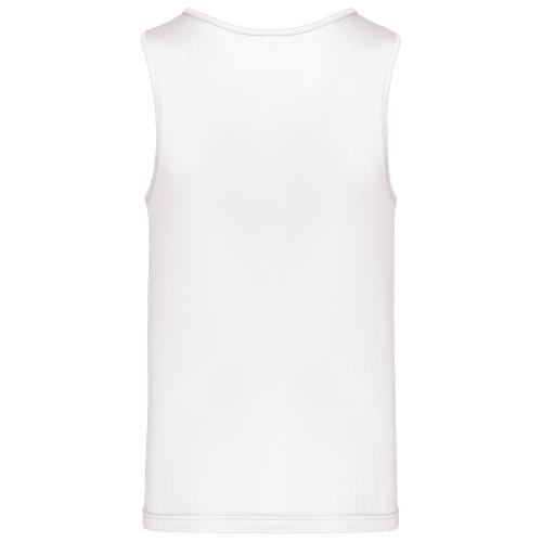 Sporttop sneldrogend Pro-Act heren wit,2xl