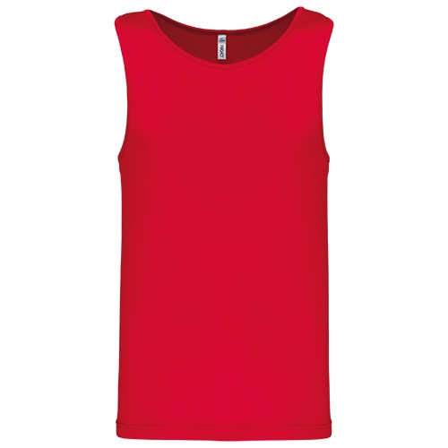 Sporttop sneldrogend Pro-Act heren rood,2xl