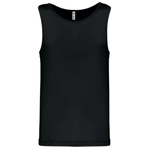 Sporttop sneldrogend Pro-Act heren zwart,2xl