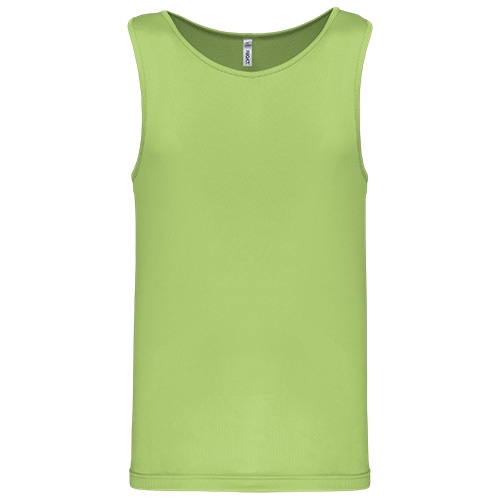 Sporttop sneldrogend Pro-Act heren lime,2xl