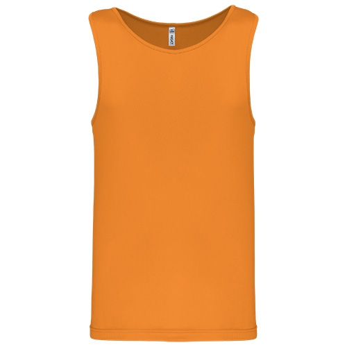 Sporttop sneldrogend Pro-Act heren oranje,2xl