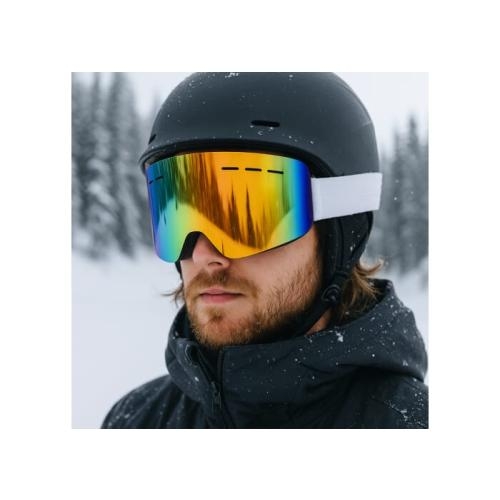 Recreatieve Skibril wit