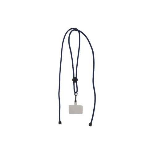 Verstelbaar telefoonsnoer donkerblauw