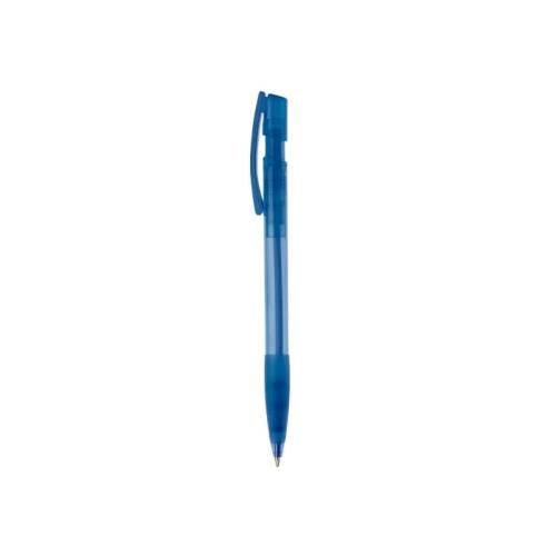 Balpen Nash grip transparant transparant blauw