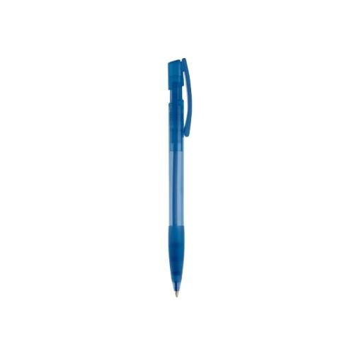 Balpen Nash grip transparant transparant blauw