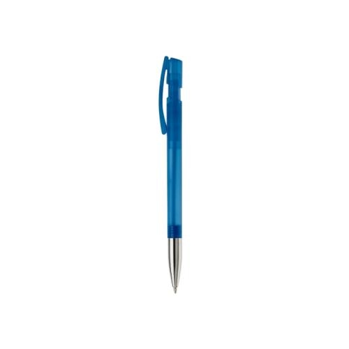 Balpen Nash metal tip transparant transparant blauw
