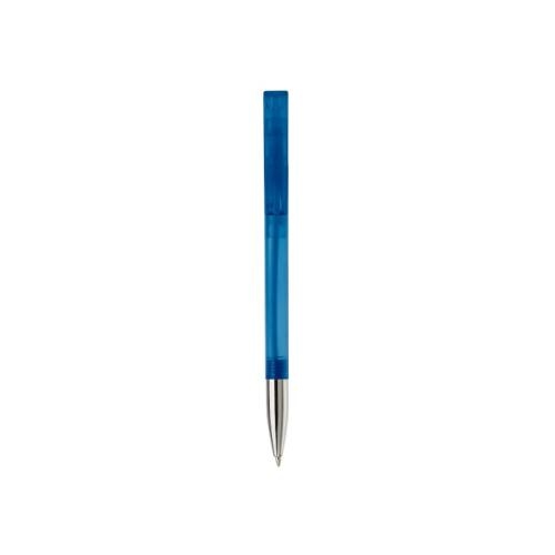 Balpen Nash metal tip transparant transparant blauw