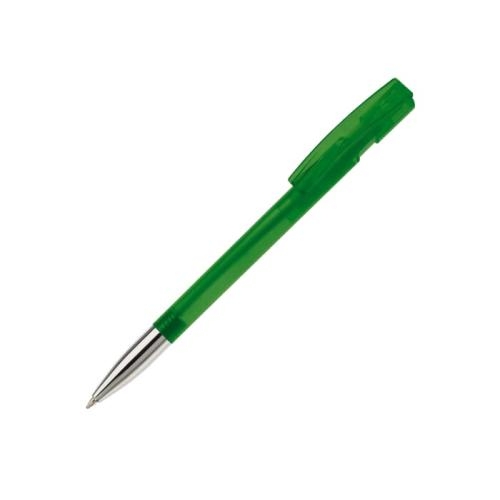Balpen Nash metal tip transparant transparant groen