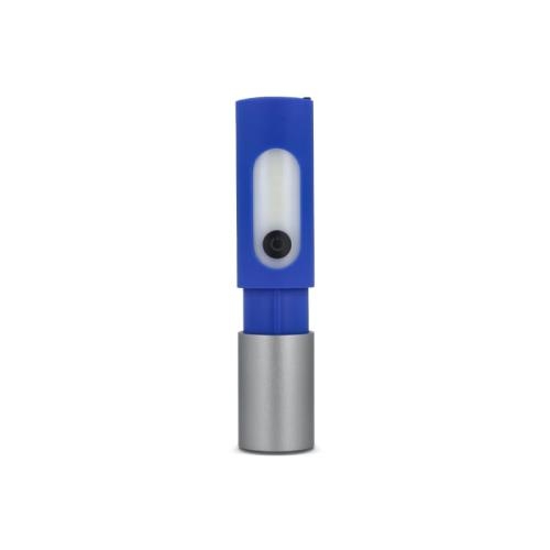 Oplaadbare 10W LED-zaklamp zoom blauw