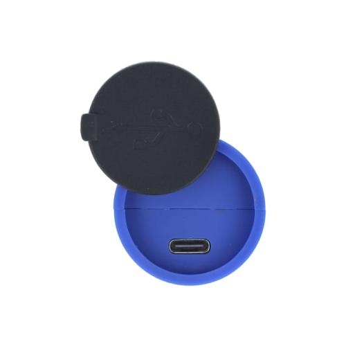 Oplaadbare 10W LED-zaklamp zoom blauw