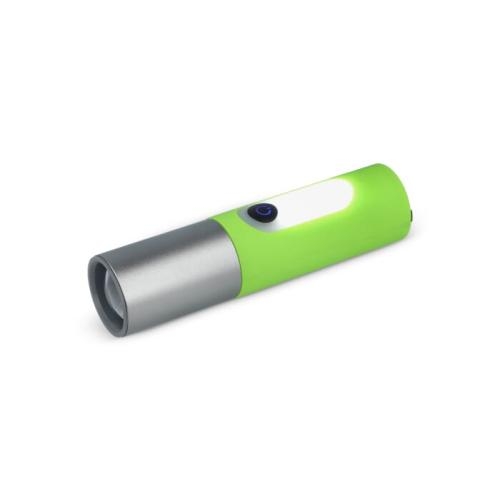 Oplaadbare 10W LED-zaklamp zoom lichtgroen