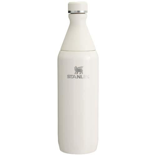 Stanley All Day Slim 600 ml waterfles cremegeel