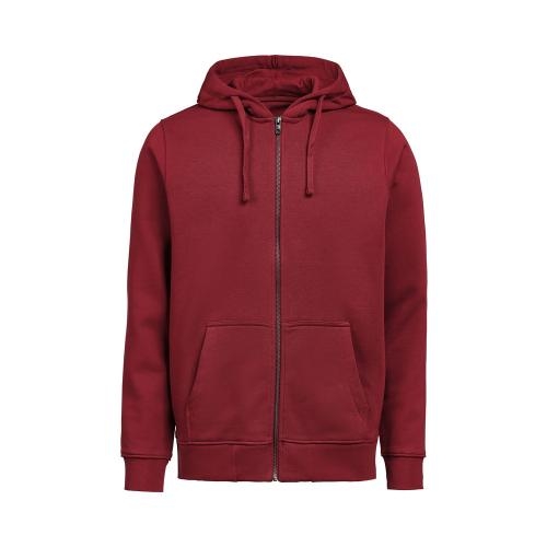 UM sweater rits OCS-RCS regular unisex brick red,2xl