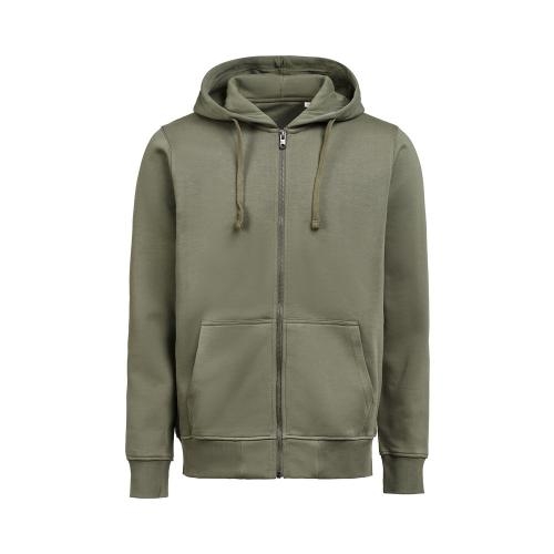 UM sweater rits OCS-RCS regular unisex thyme,2xl