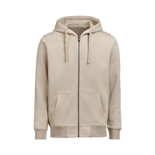 UM sweater rits OCS-RCS regular unisex latte,2xl