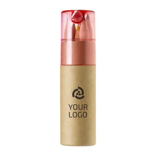 Potlood koker ECO Libbie lichtblauw