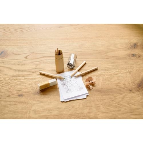 Potlood koker ECO Libbie lichtblauw