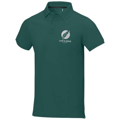 Calgary herenpolo korte mouwen bosgroen,2xl