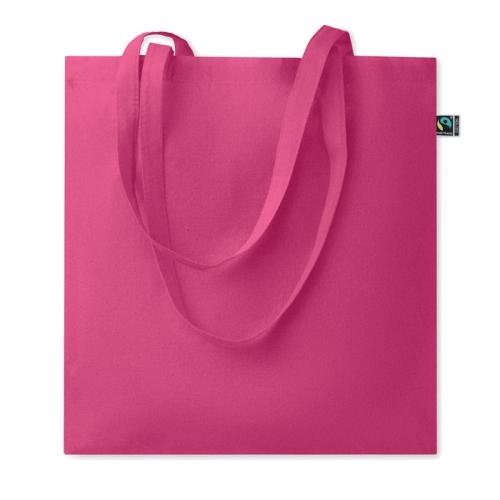 Fairtrade boodschappentas Osole fuchsia