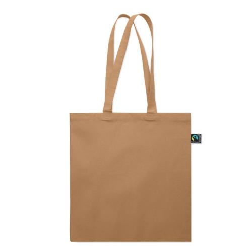 Fairtrade boodschappentas zijvouw Osole ivoor